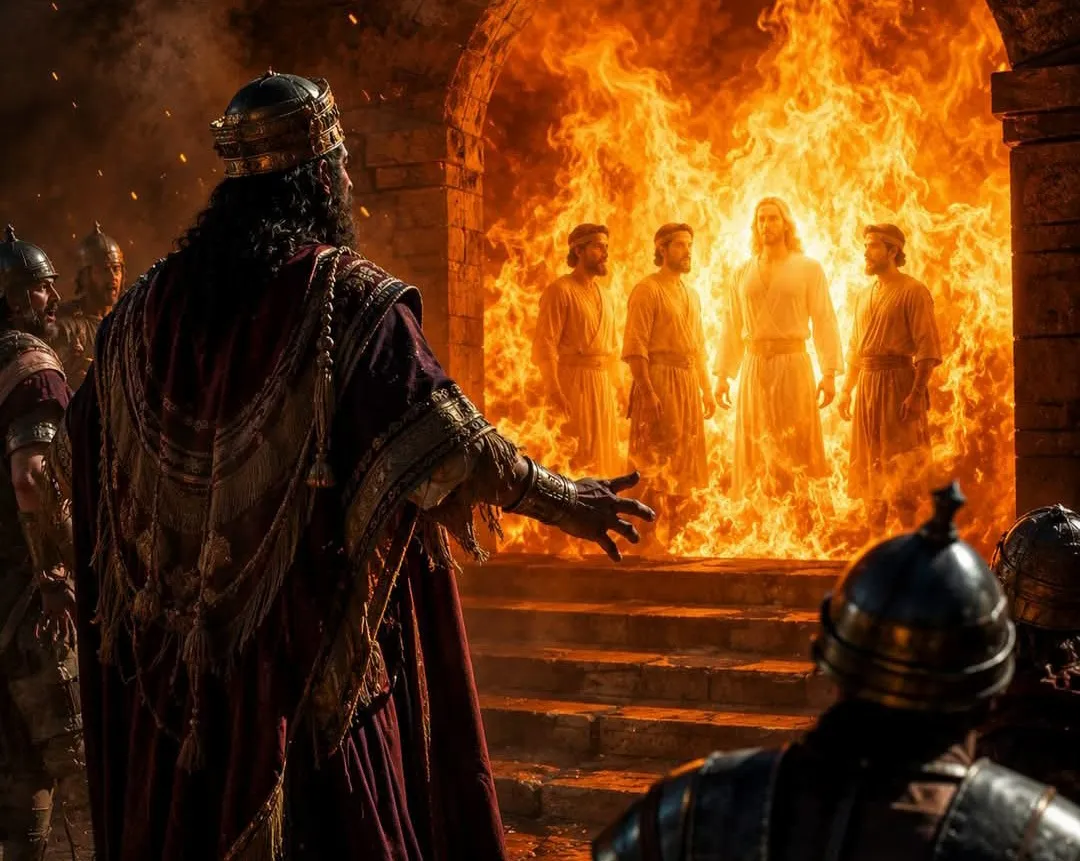 The fire did not end God's presence; it revealed it